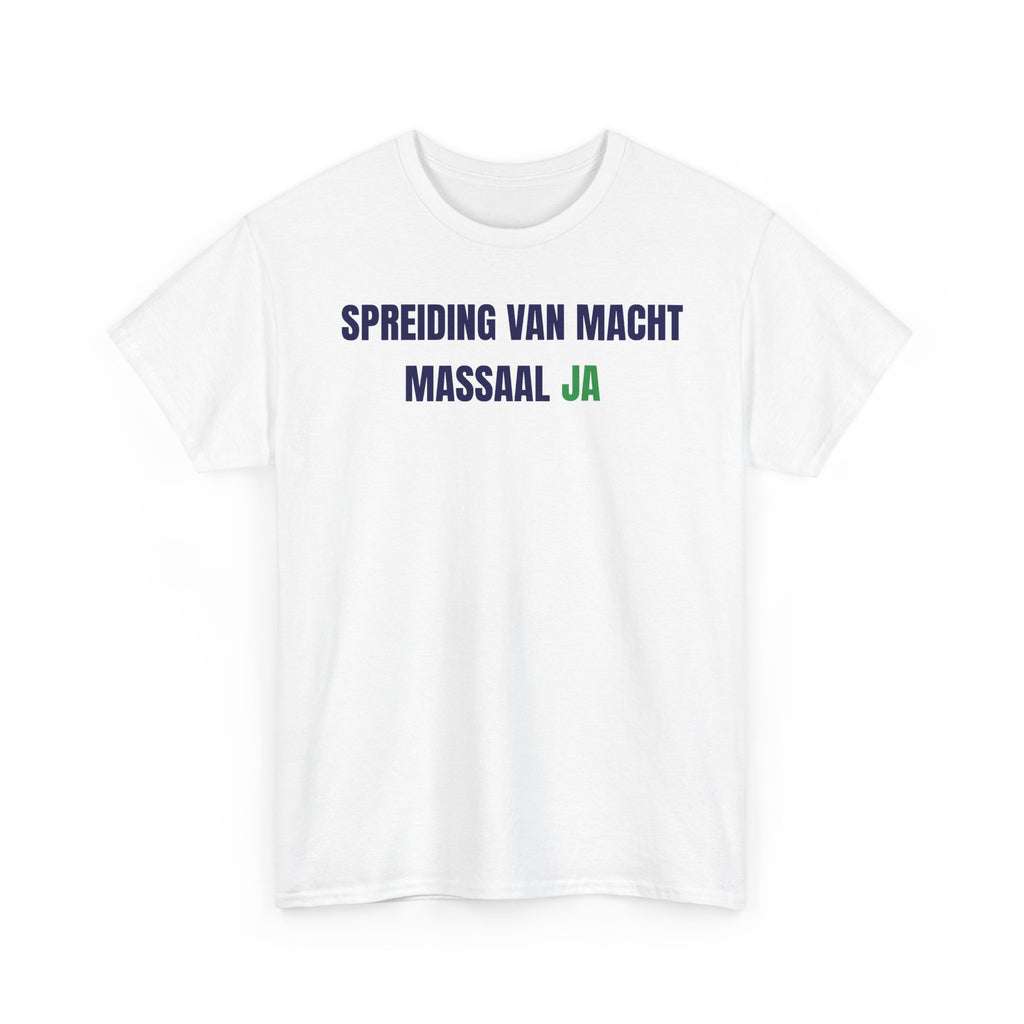 "Spreiding van Macht Massaal Ja"