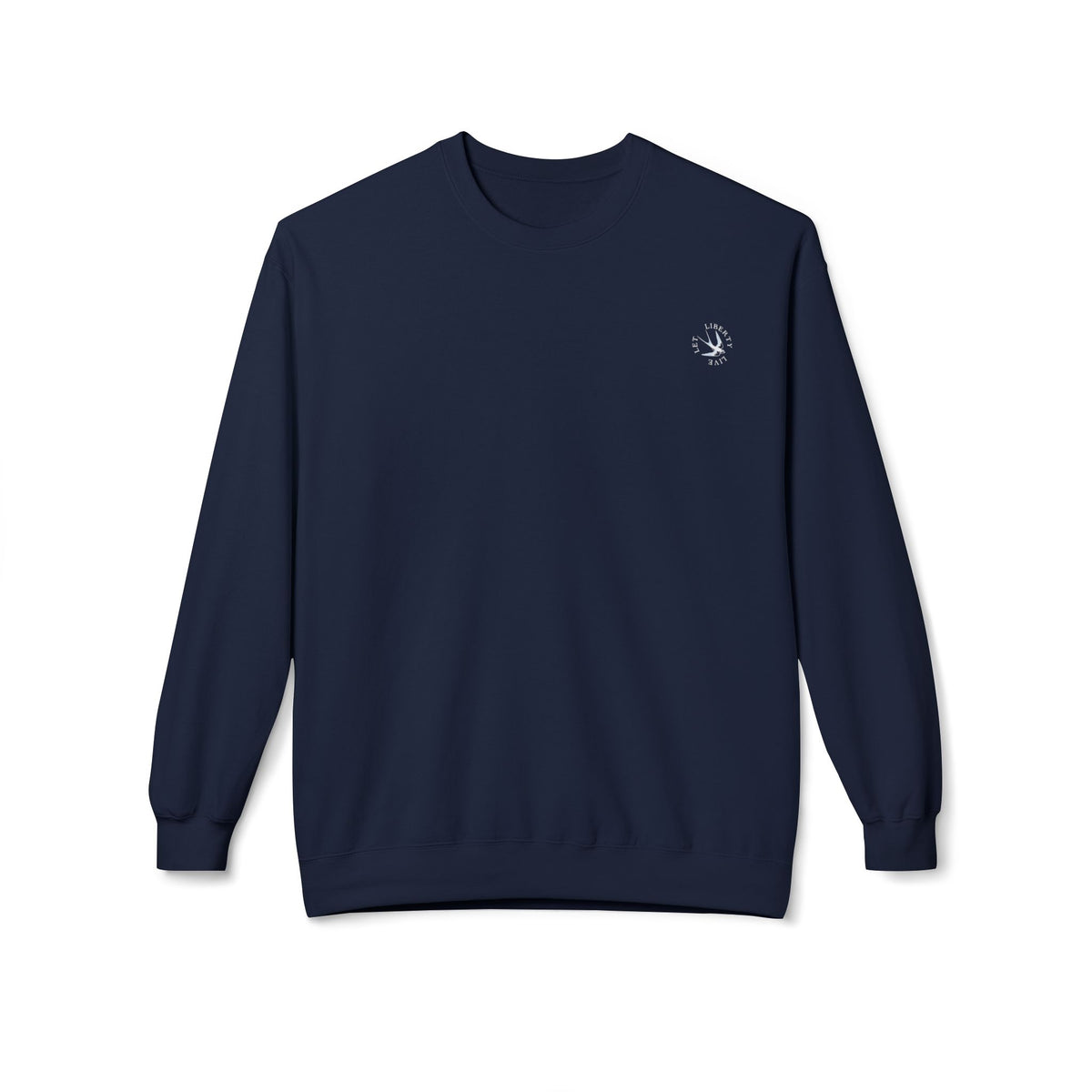 Crewneck Grondrecht = vrijheid - organic