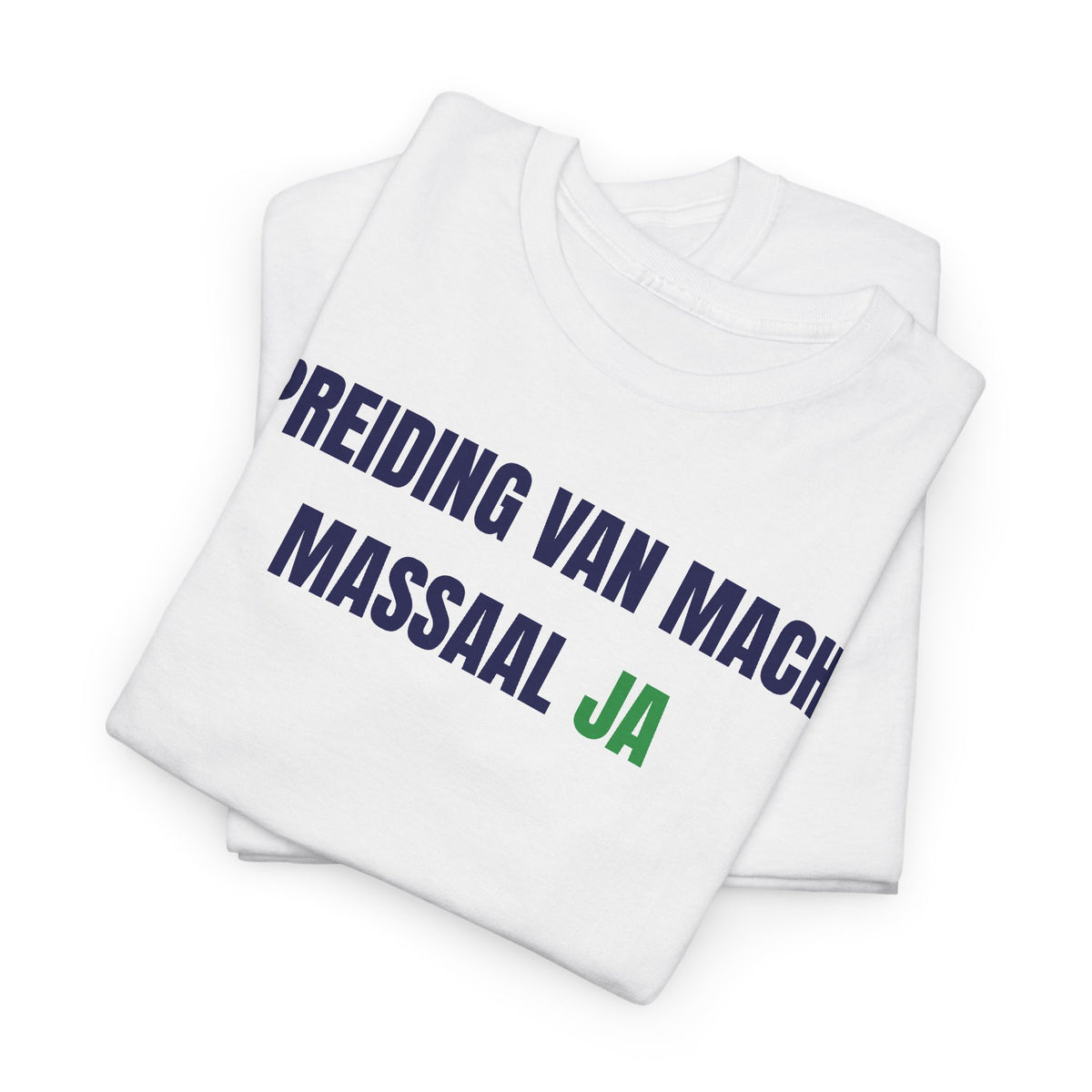 "Spreiding van Macht Massaal Ja"